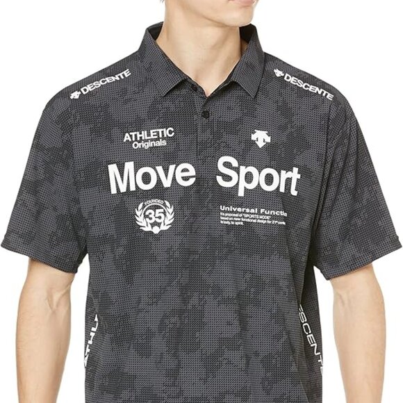DESCENTE GOLF  SHIRT   Size Large - Picture 1 of 4